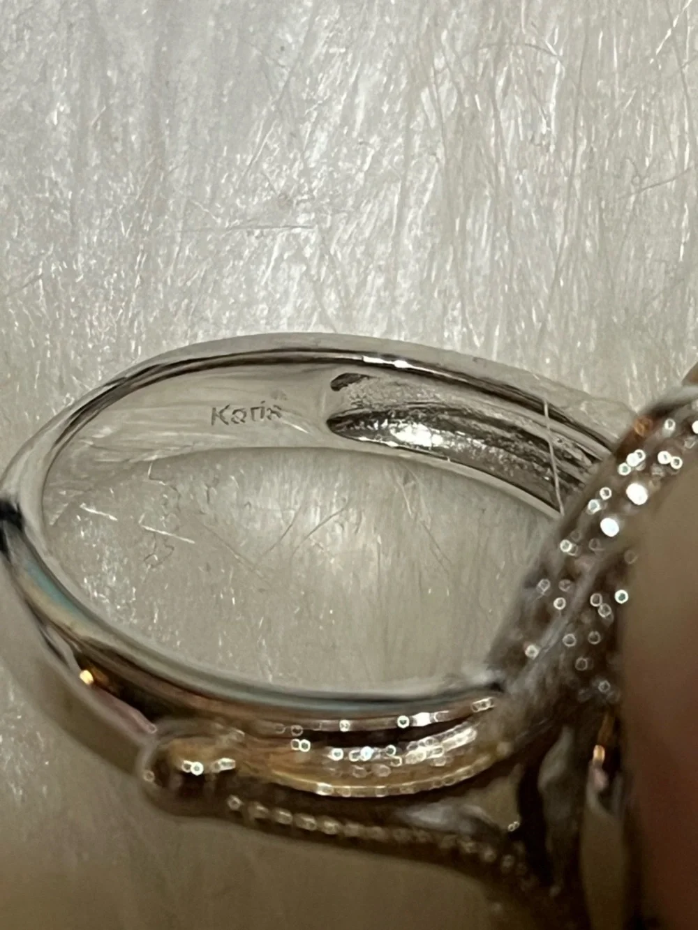 Karis Dendritic Opal Ring